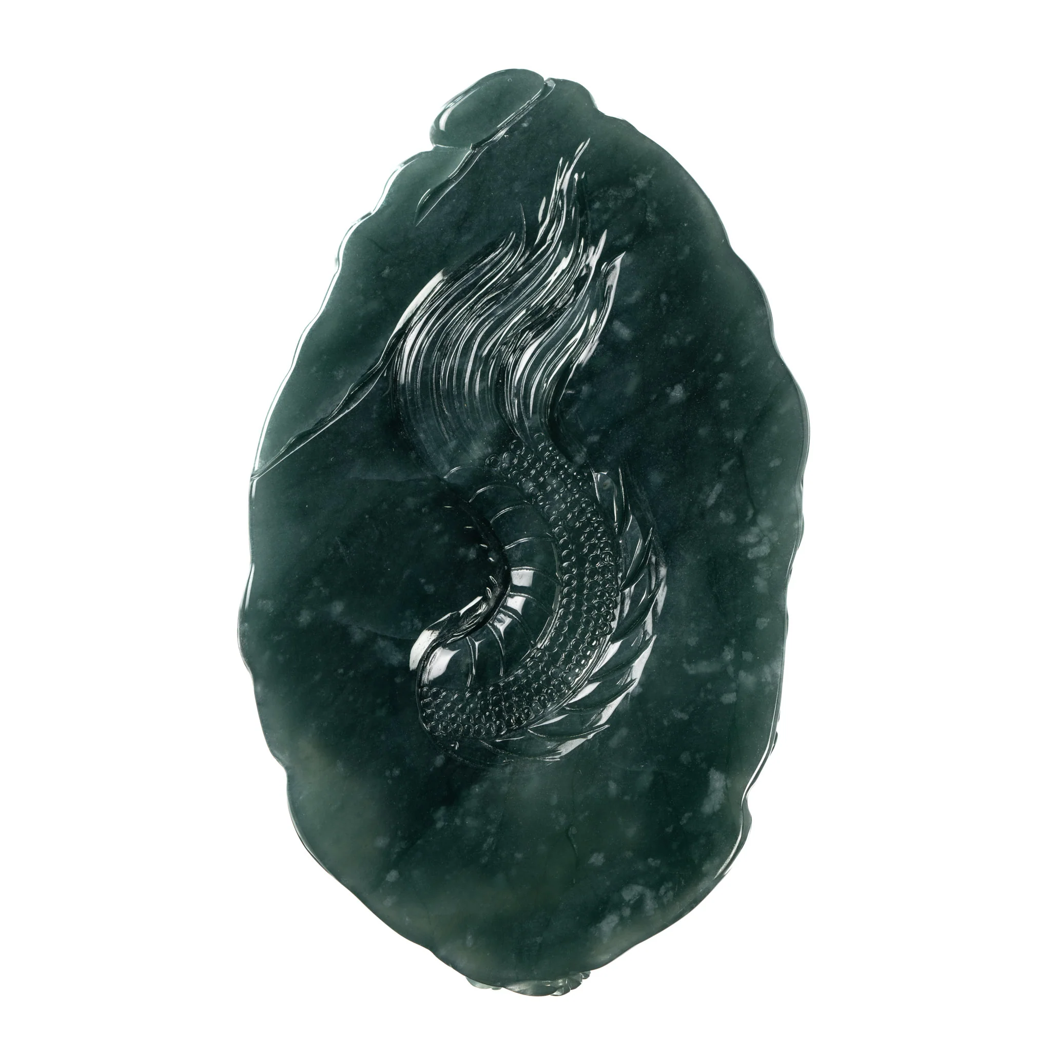 Auspicious Beasts Jade Dragon Pendant - Image 2