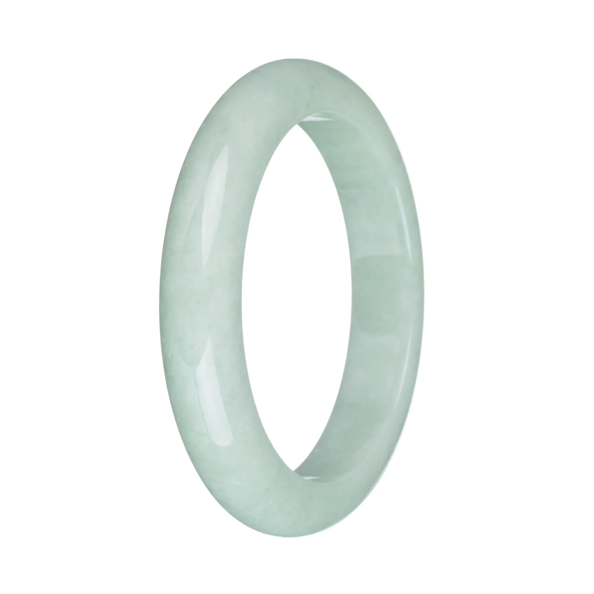 58.5mm Green Jade Bangle Bracelet