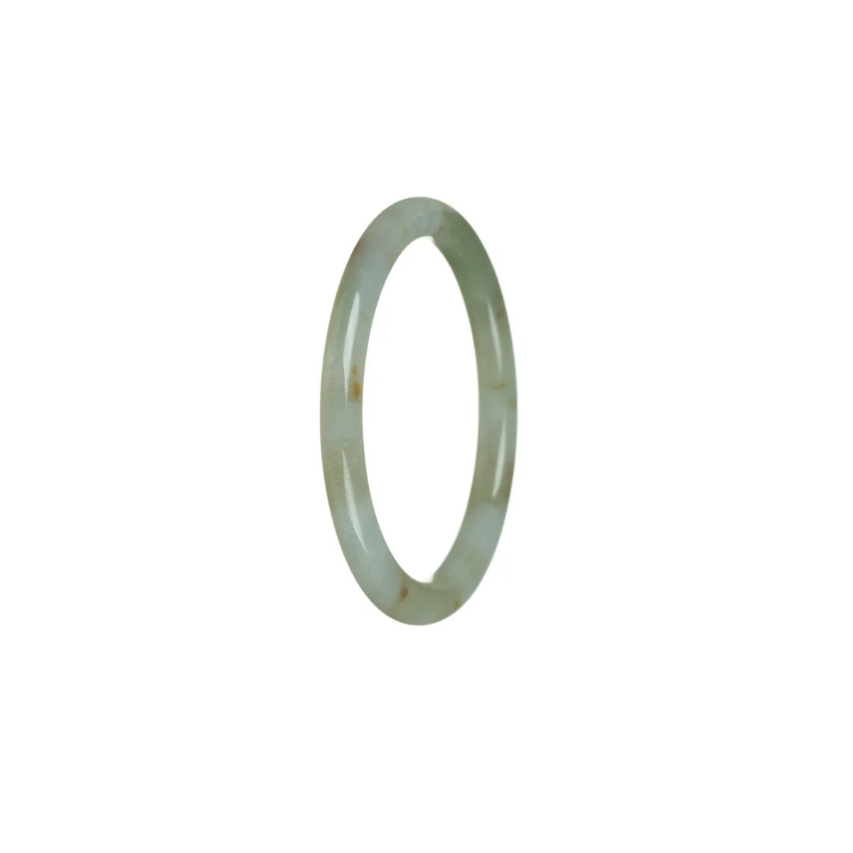 Real Natural Green Jade Bangle - Child Child - Image 3