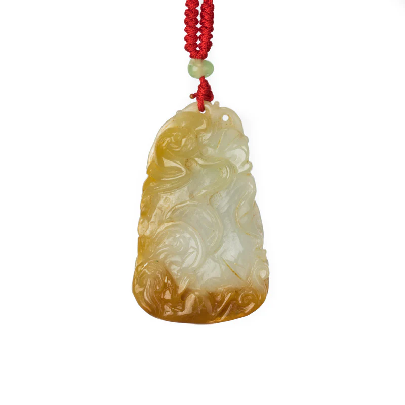 Coin Money Jadeite Jade Pendant