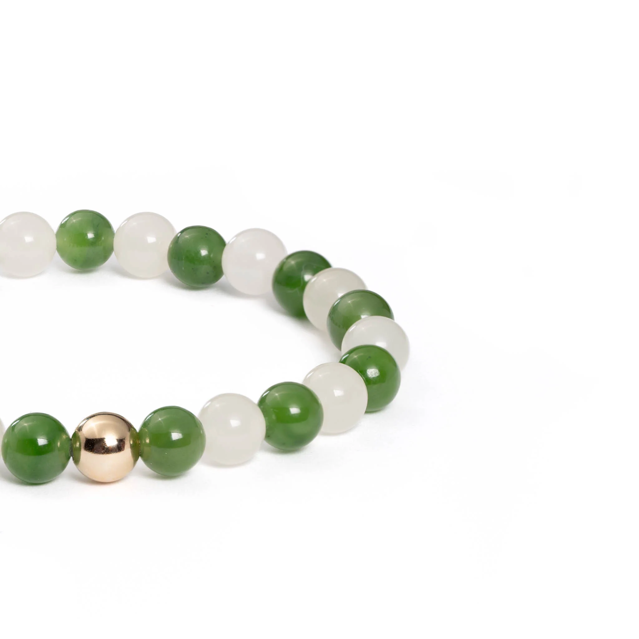Ethereal Harmony Nephrite Jade Bracelet - Image 4