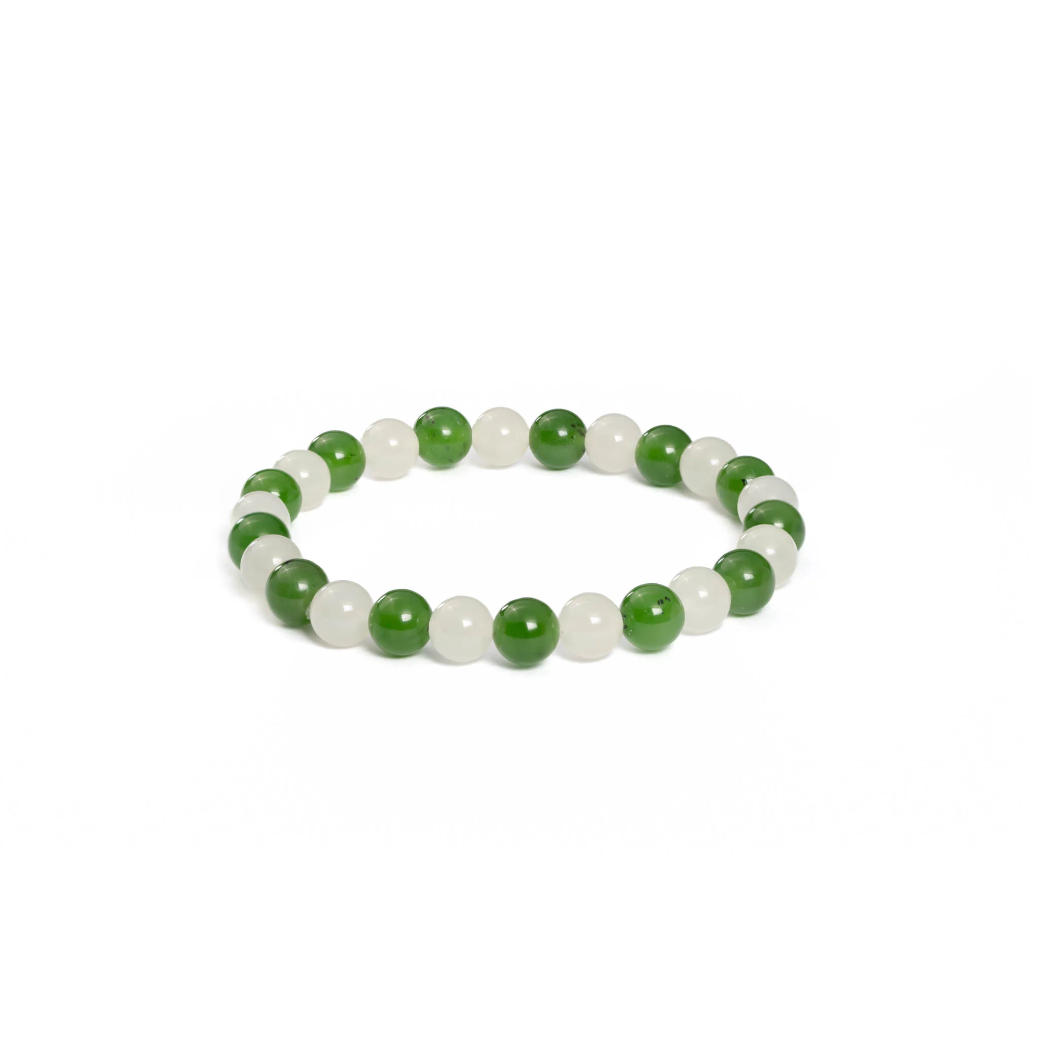 Ethereal Harmony Nephrite Jade Bracelet - Image 5