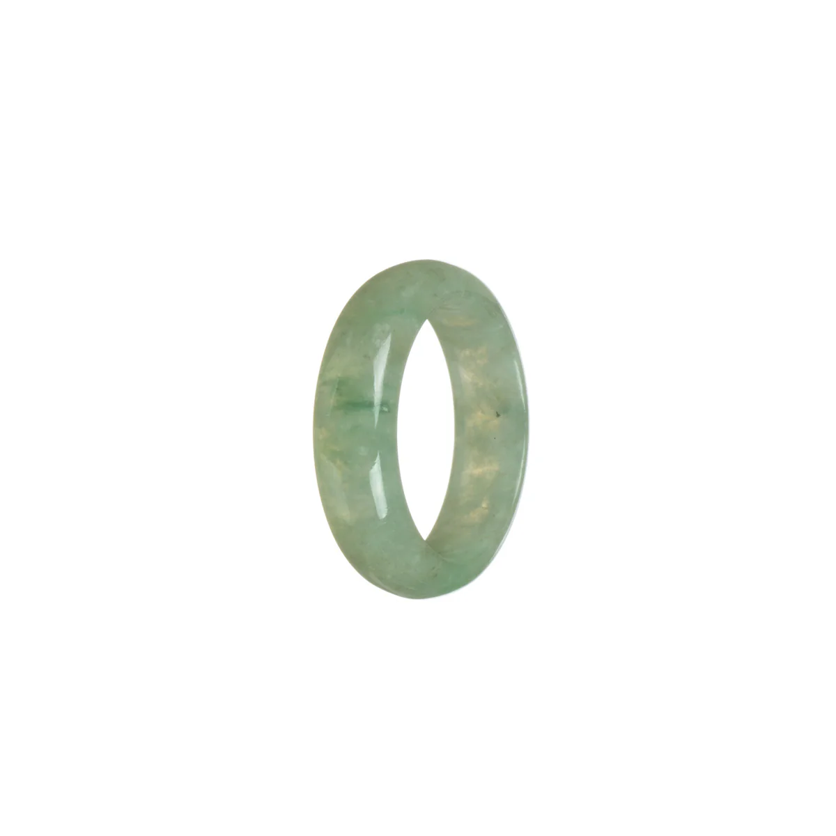 Certified Green Jade Band - Size S 1/2 - Image 3