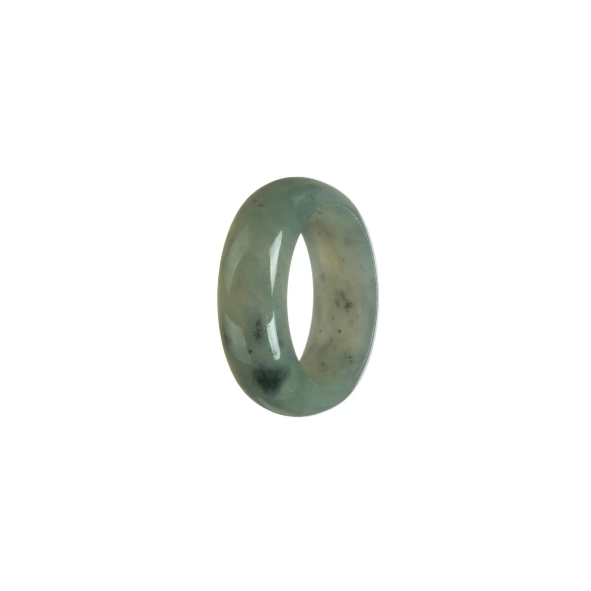 Authentic Grey Burma Jade Band - Size S - Image 3