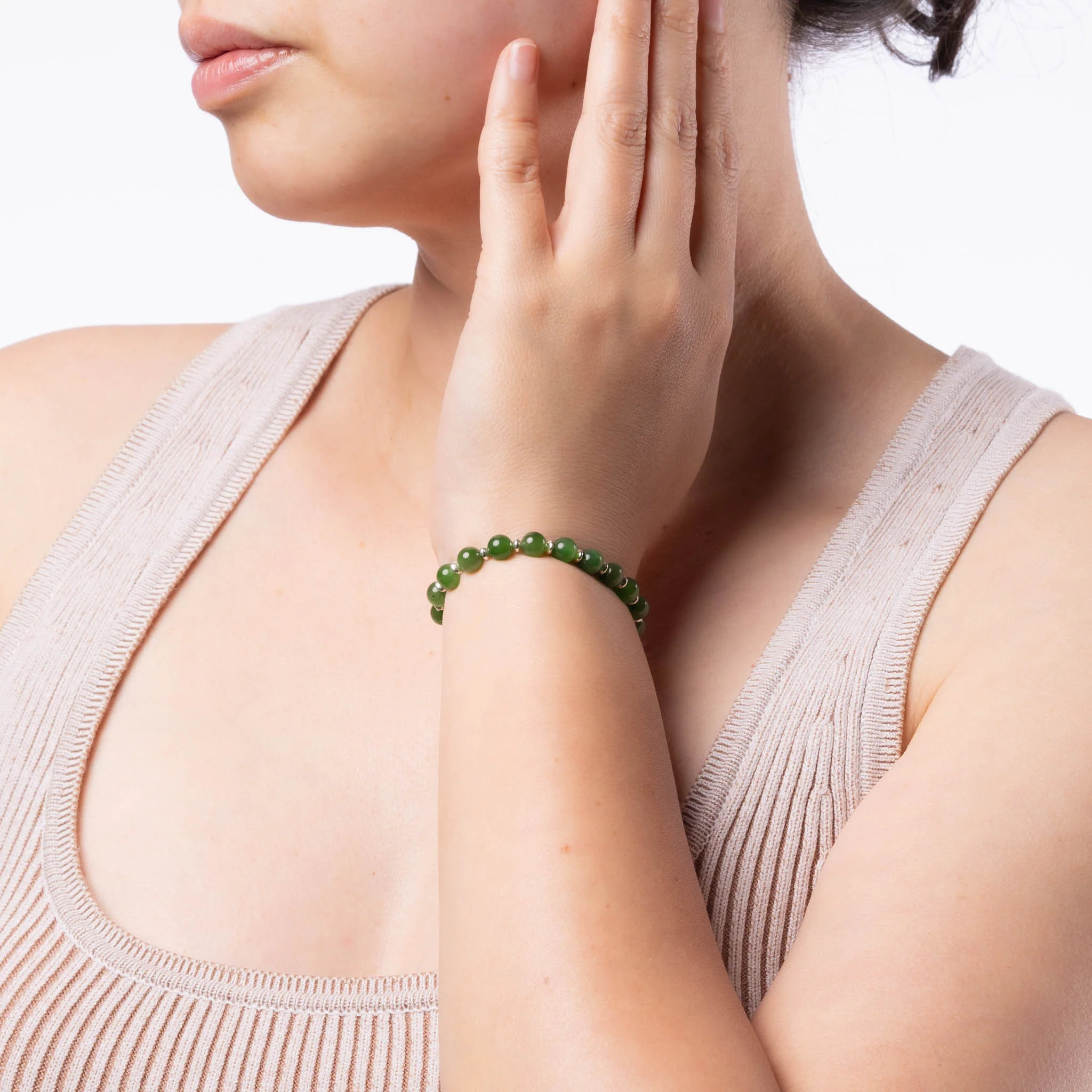 Green Haven Jade Bracelet - Image 4