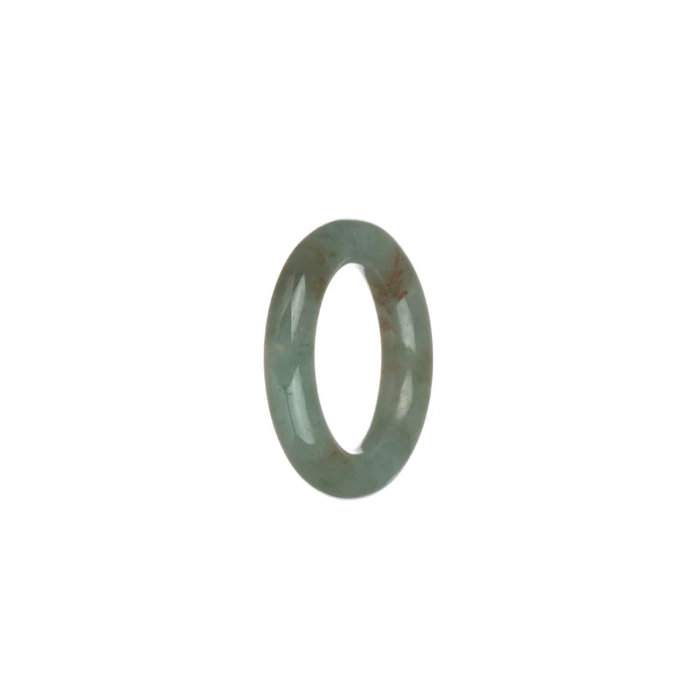 Authentic Green Jadeite Jade Band - US 7 - Image 2