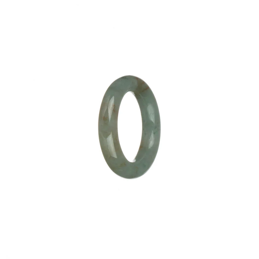 Authentic Green Jadeite Jade Band - US 7 - Image 3