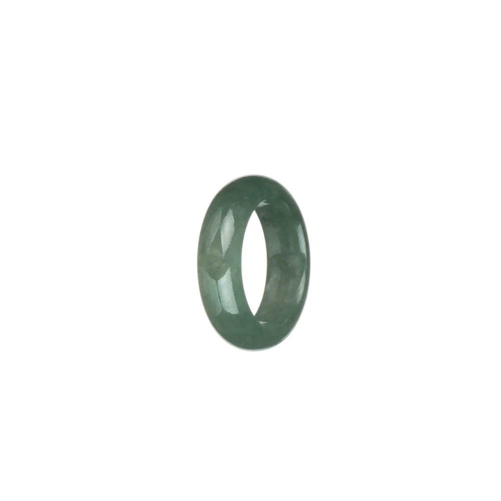 Authentic Green Jadeite Jade Band - US 6 - Image 2
