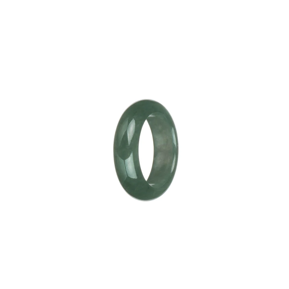 Authentic Green Jadeite Jade Band - US 6 - Image 3