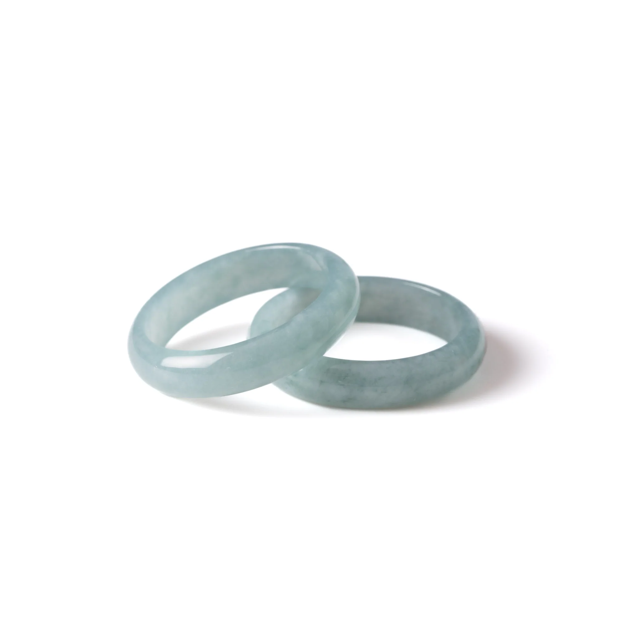Ideali Light Green Jadeite Jade Ring - Image 4