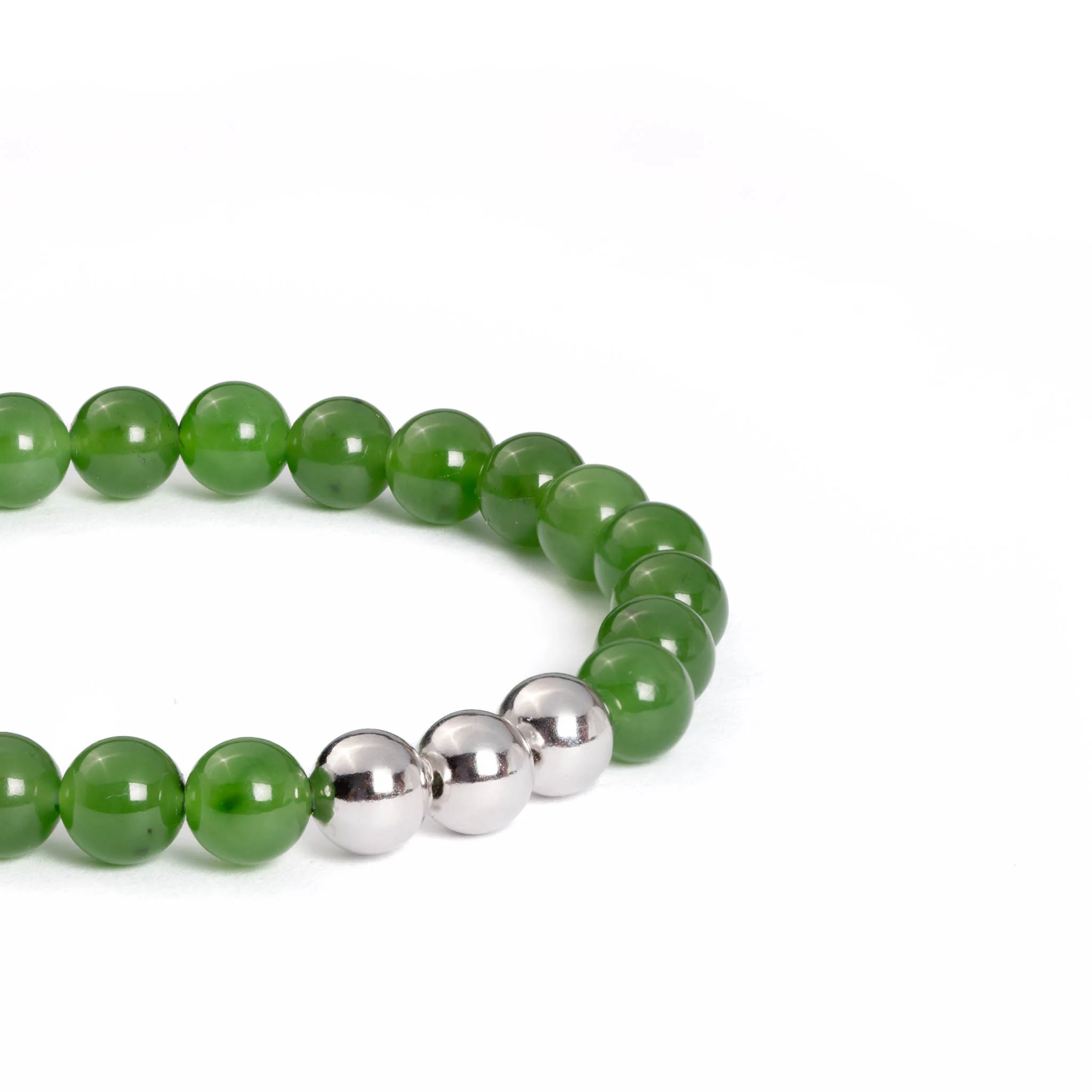 Infinite Stillness Bracelet with Jade - Image 2