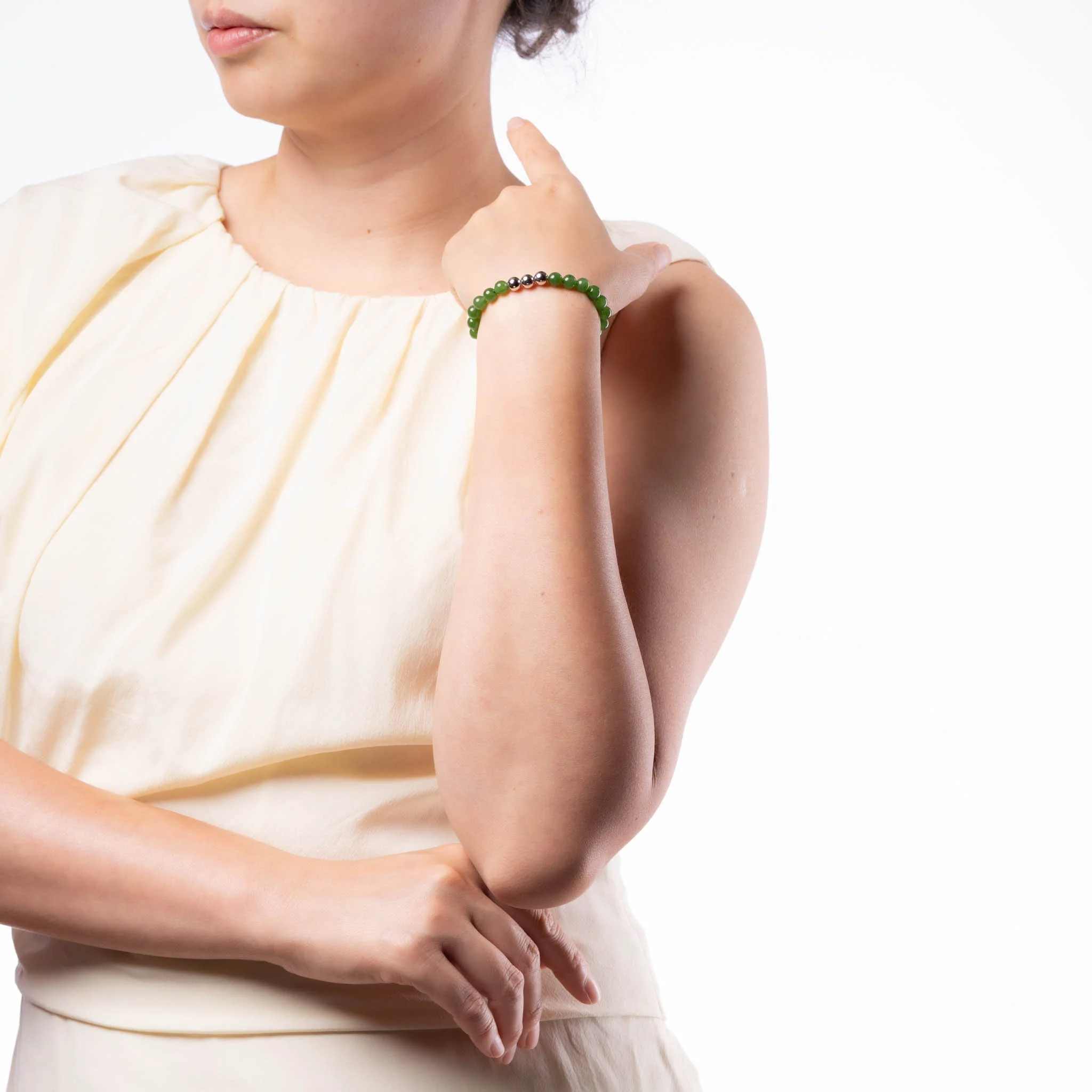 Infinite Stillness Bracelet with Jade - Image 7
