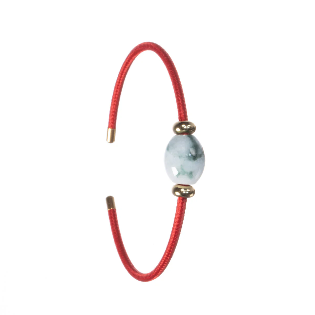 Mene - Jade Barrel Cuff Bracelet for Women - Image 12