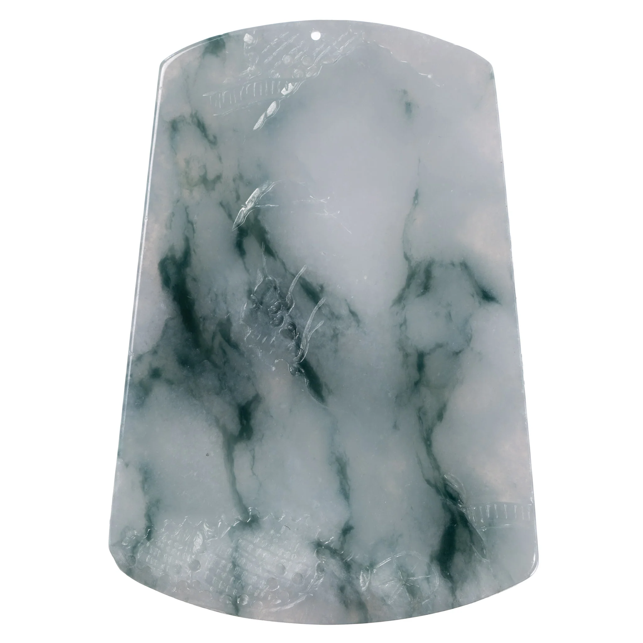 Jadeite Garden Landscape Painting Pendant - Image 2