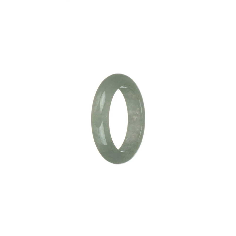 Certified Light Green Jade Band - US 8 - Image 2