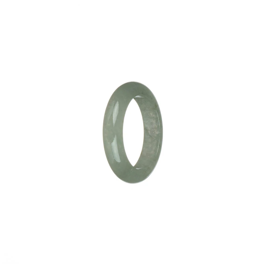 Certified Light Green Jade Band - US 8 - Image 3