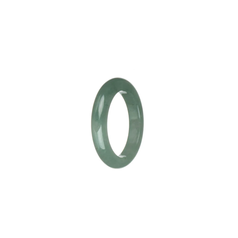 Real Light Green Burma Jade Ring - US 8.25 - Image 2
