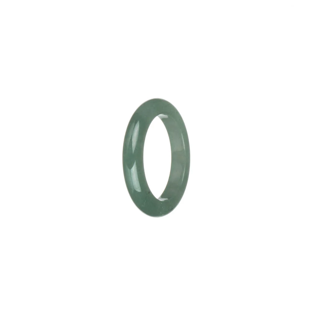 Real Light Green Burma Jade Ring - US 8.25 - Image 3