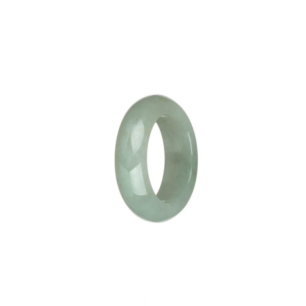 Authentic Light Green Jade Ring - US 9.25 - Image 2