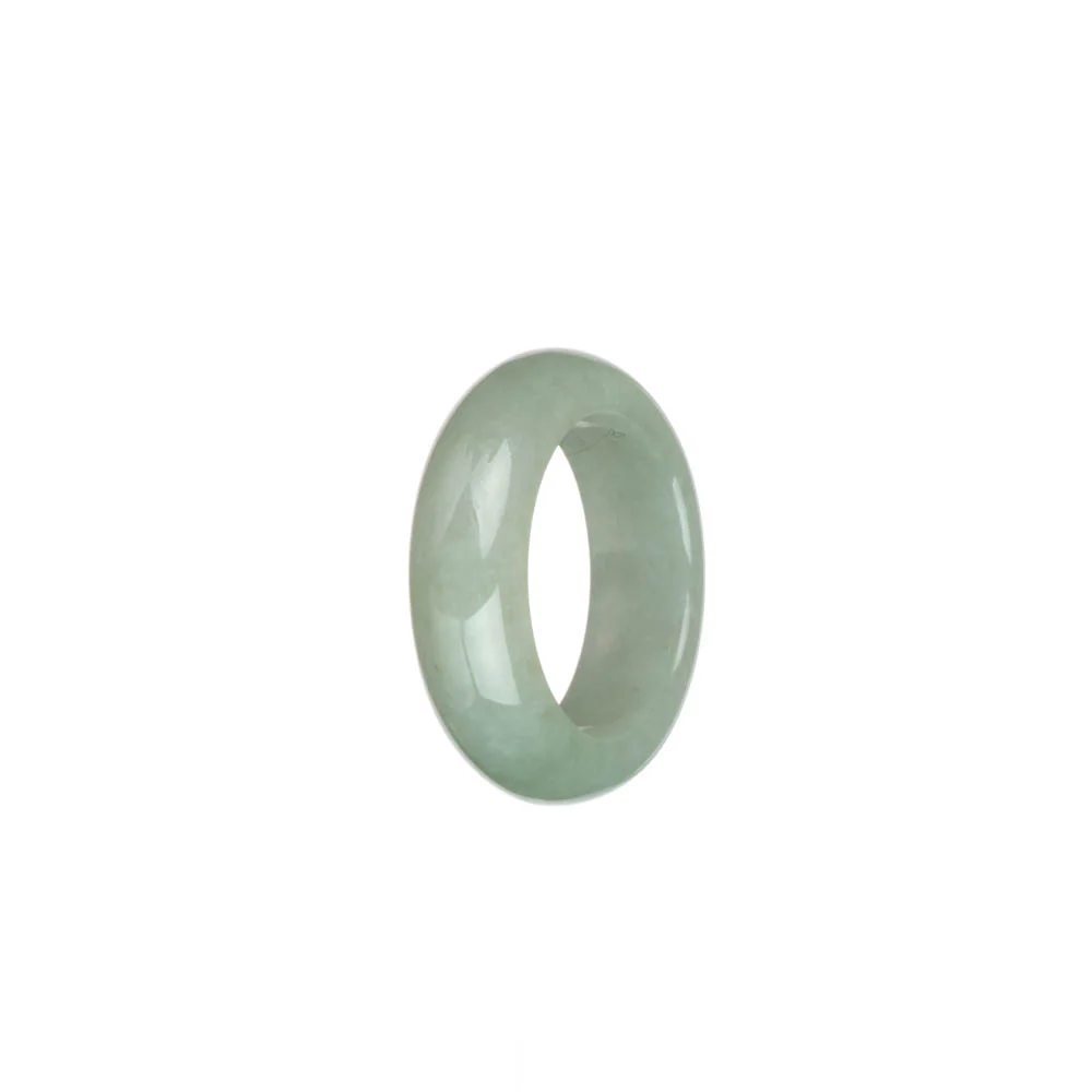 Authentic Light Green Jade Ring - US 9.25 - Image 3