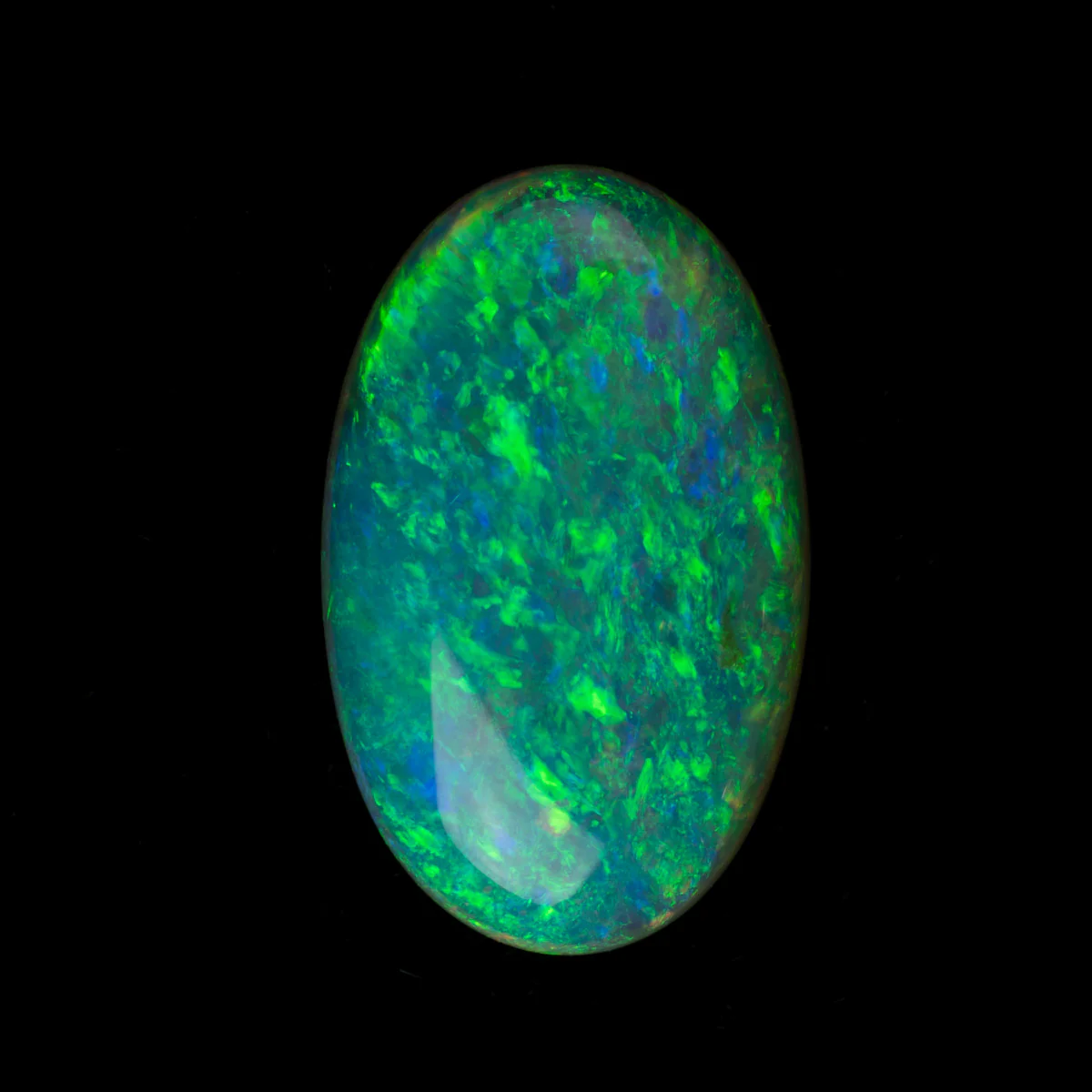 1.81ct Bright Green Natural Solid Opal from Australia - Image 2