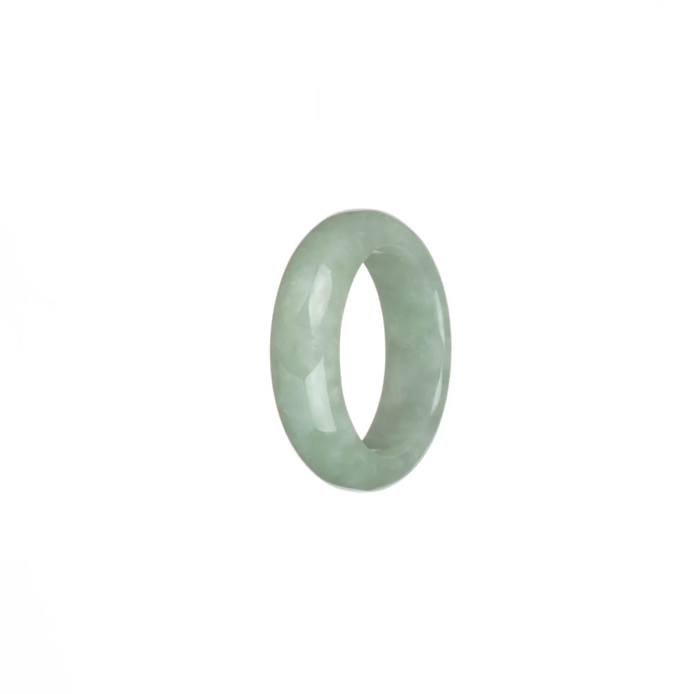 Authentic Pale Green Jadeite Jade Band - US 9.5 - Image 3