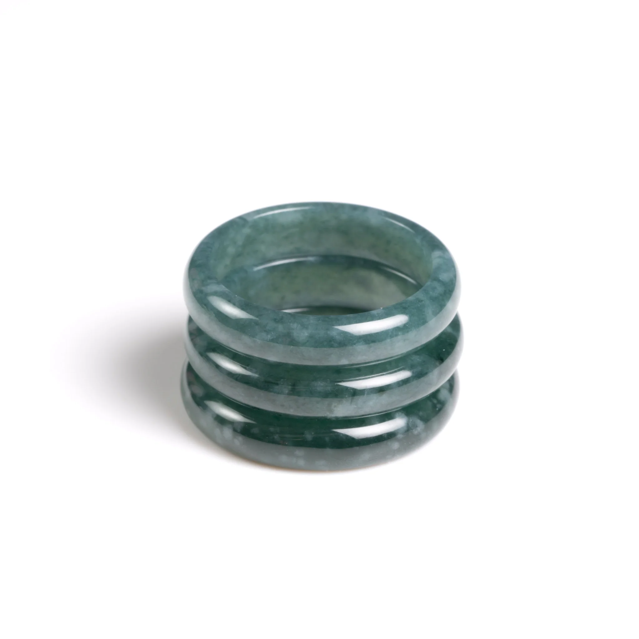 Sereniti Green Jadeite Jade Ring - Image 3
