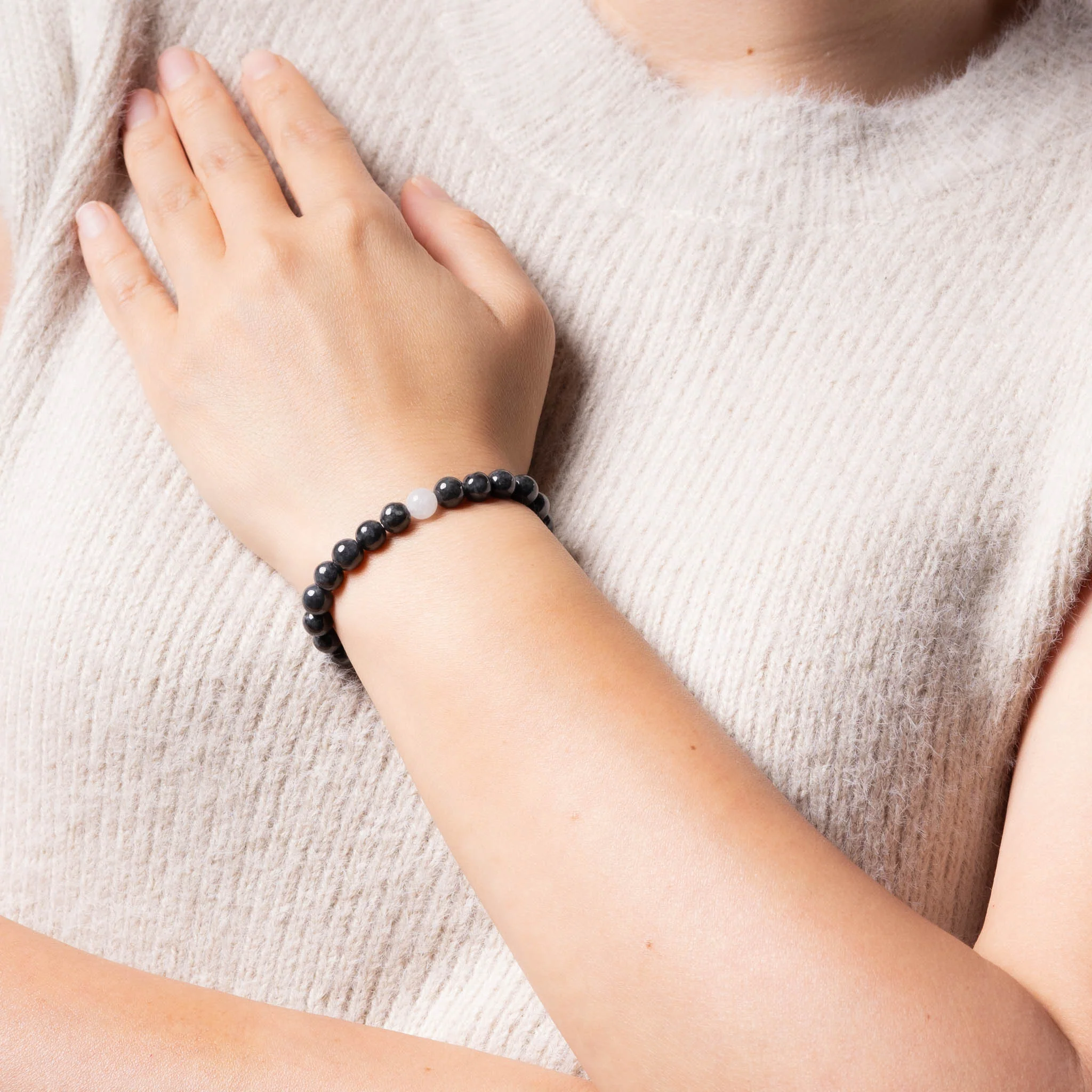 The Guardian Bracelet with Burmese Jade - Image 7