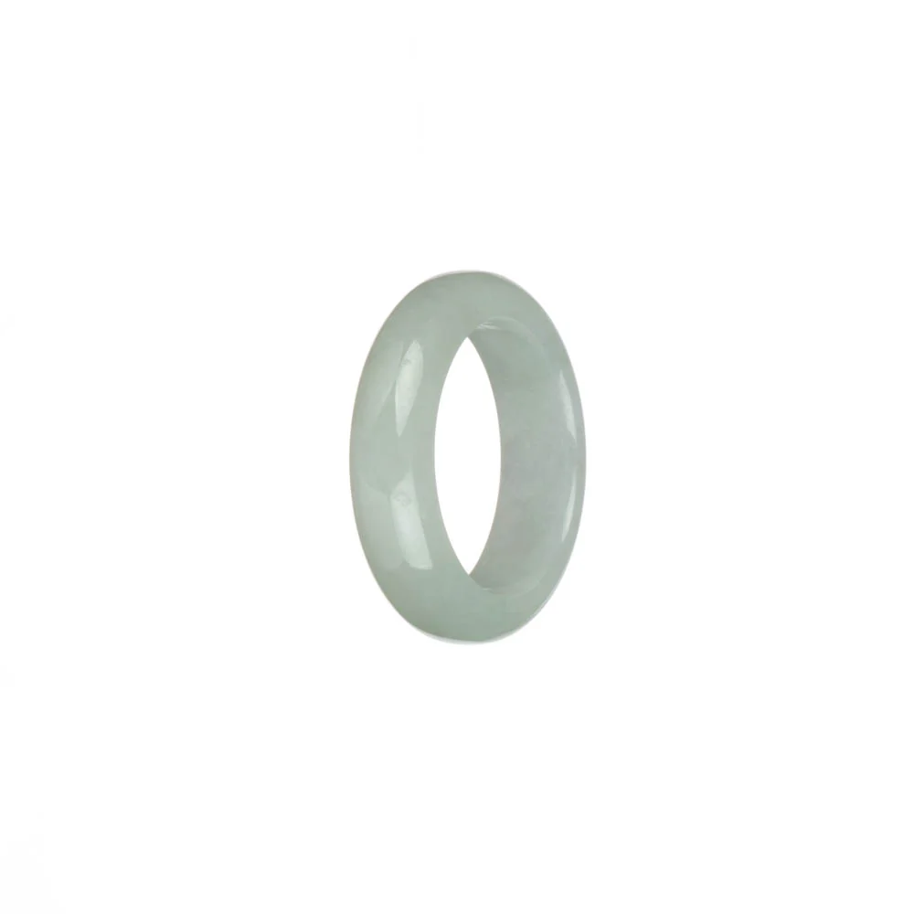 Genuine White Jade Ring  - US 9.5 - Image 3