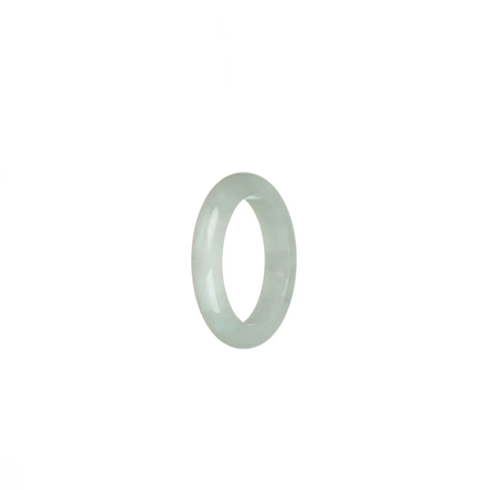 Real White Jade Ring  - US 7