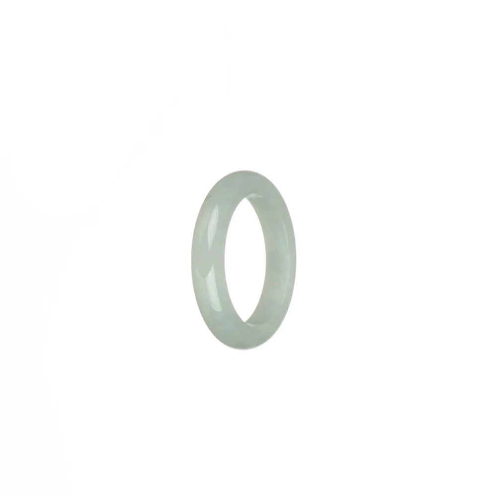Real White Jade Ring  - US 7 - Image 3